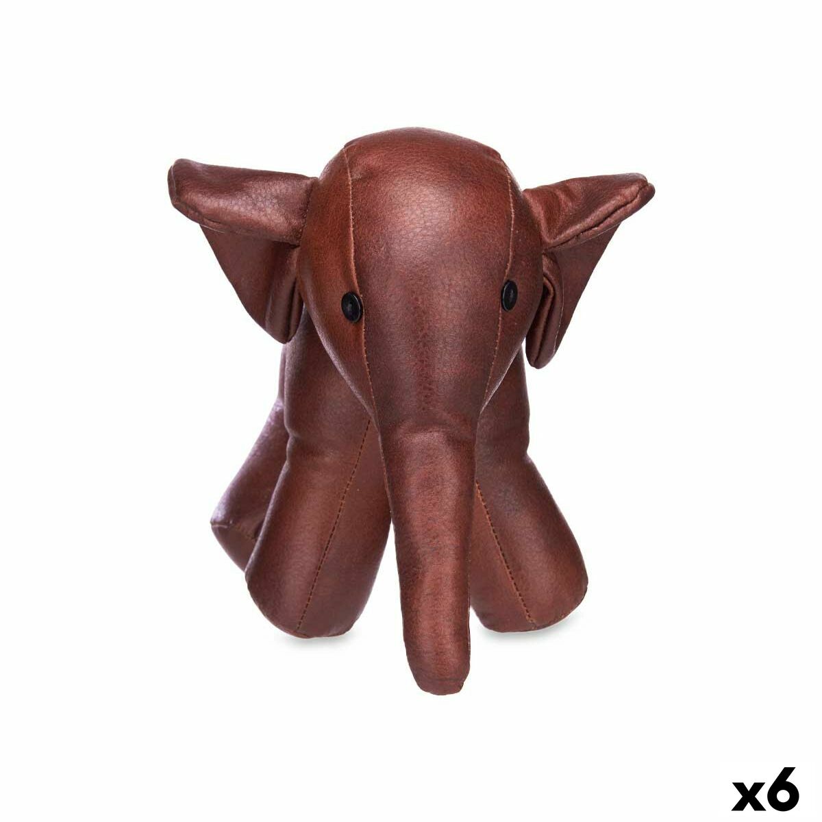 Gift Decor - Fixador de portas Elefante 22 x 21 x 14,5 cm (6 Unidades)