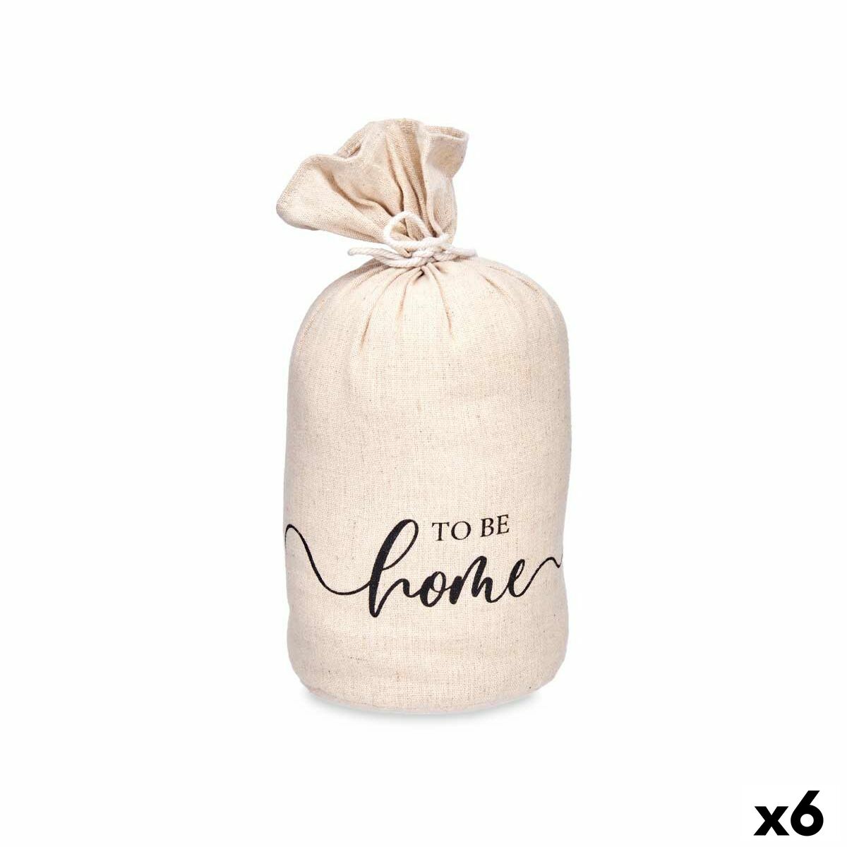 Gift Decor - Fixador de portas To be Home Saco 13 x 26 x 13 cm (6 Unidades)