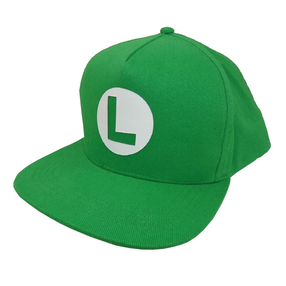 Super Mario - Boné Unissexo Super Mario Luigi Badge 58 cm Verde Tamanho único