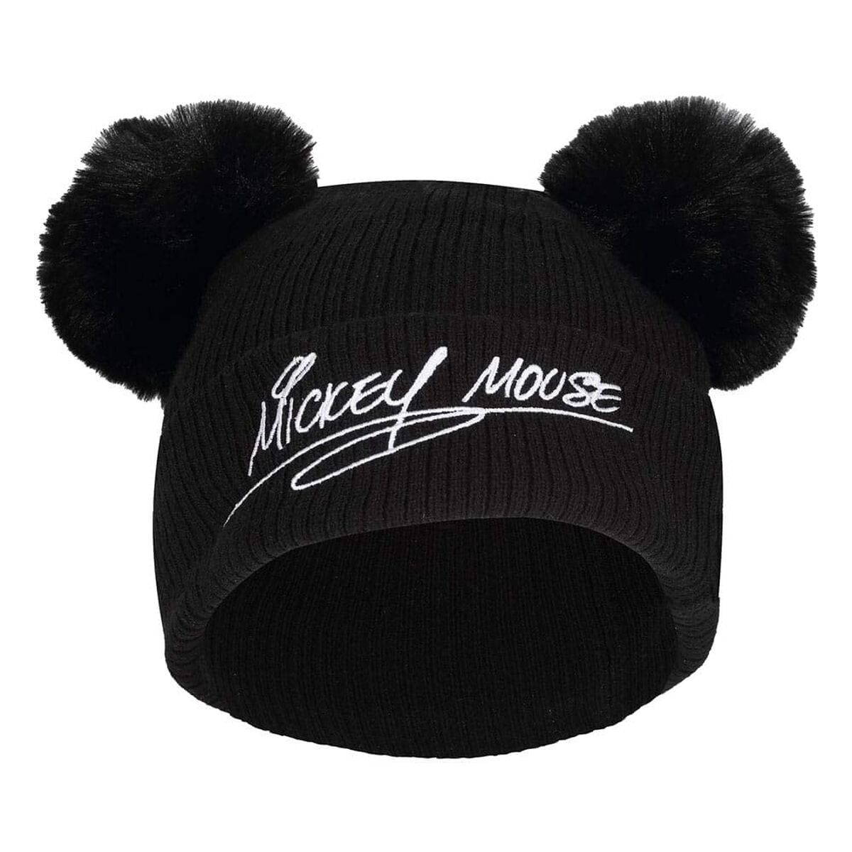 Mickey Mouse - Chapéu Mickey Mouse Double Pom Preto