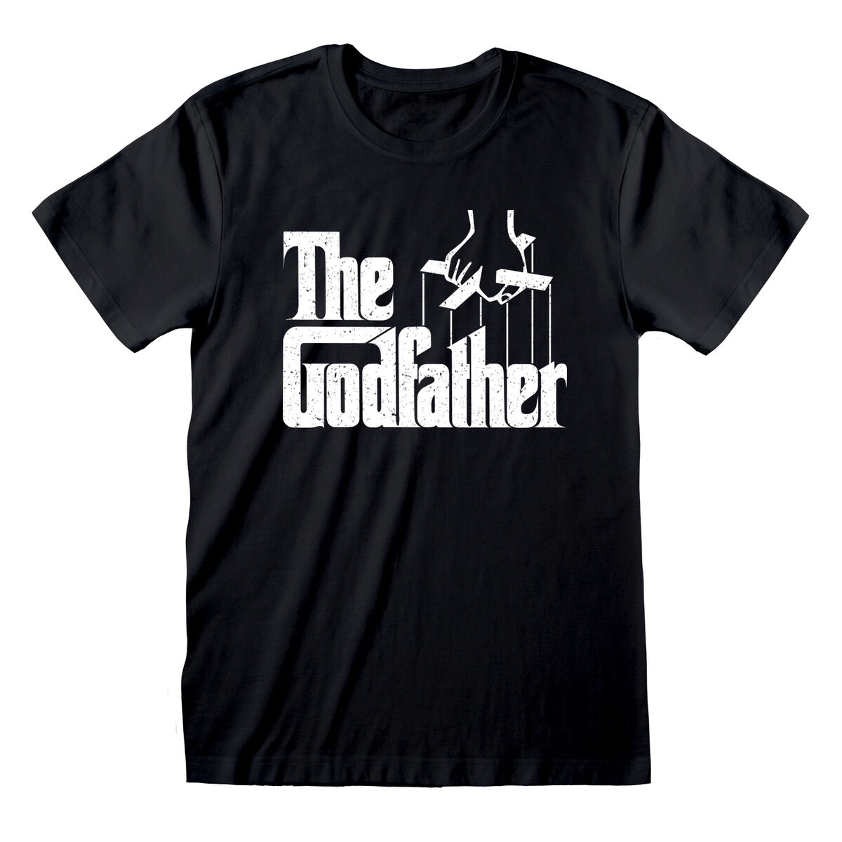 The Godfather - Camisola de Manga Curta The Godfather Logo Preto Unissexo