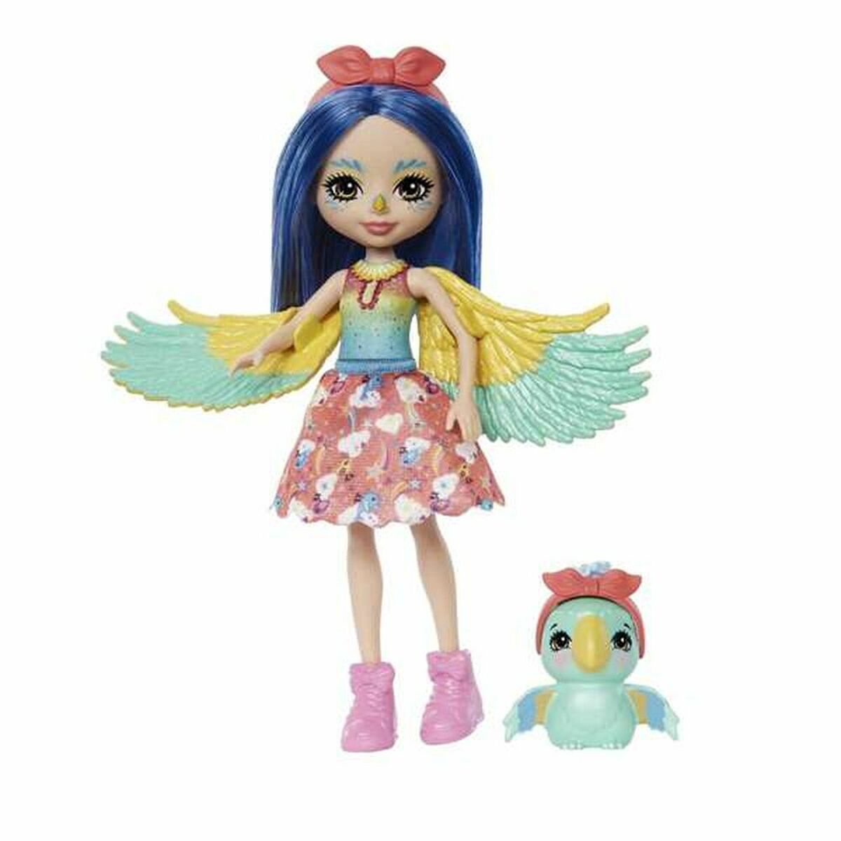 imagem de Boneca Mattel Enchantimals City Prita Parakeet & Flutter 15 cm2