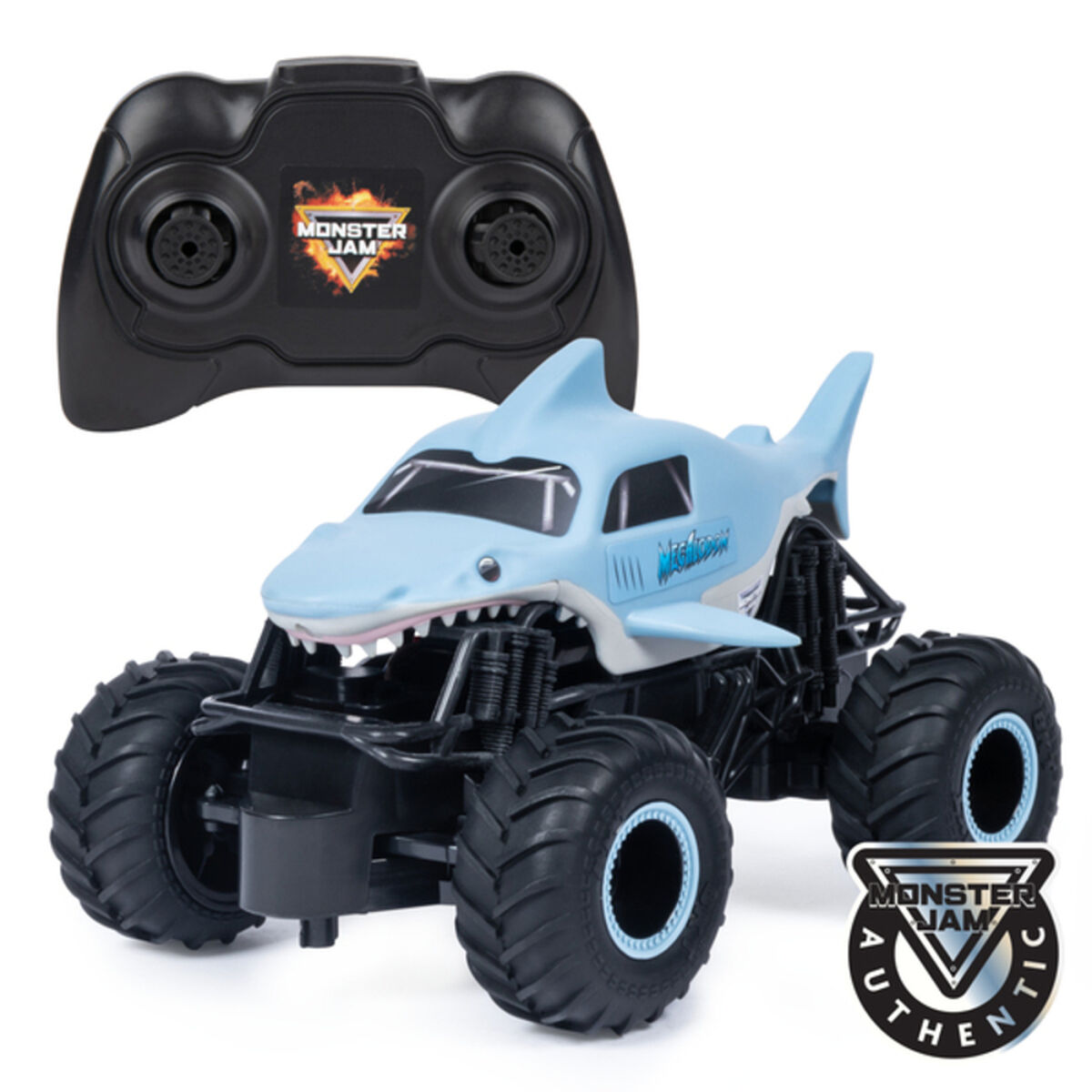 Monster Jam - Carro Rádio Controlo Monster Jam Megalodon 1:24