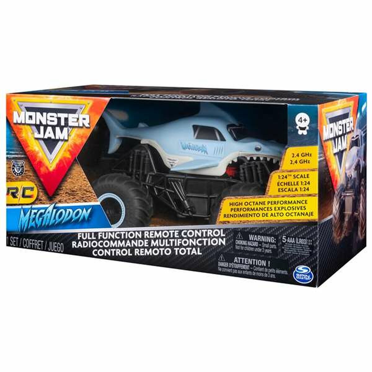 imagem de Carro Rádio Controlo Monster Jam Megalodon 1:245