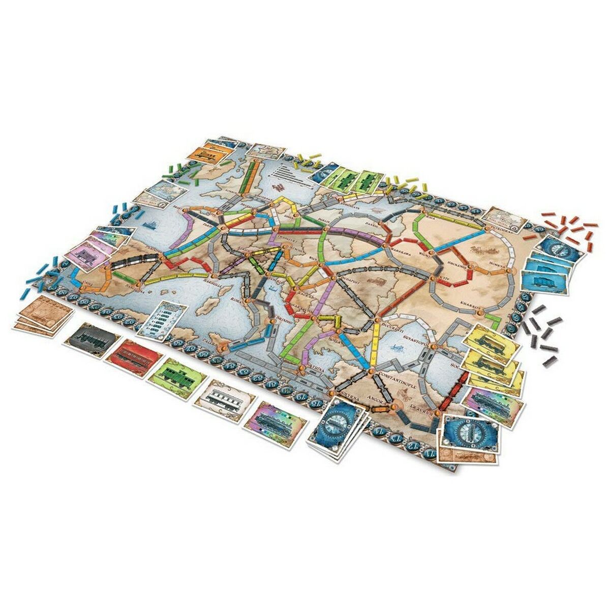 imagem de Jogo de Mesa ¡Aventureros al Tren! Europa Asmodee LFCABI127 (ES)2