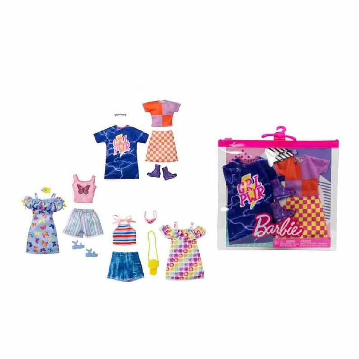 Mattel - Roupa para bonecas Mattel Barbie Pack