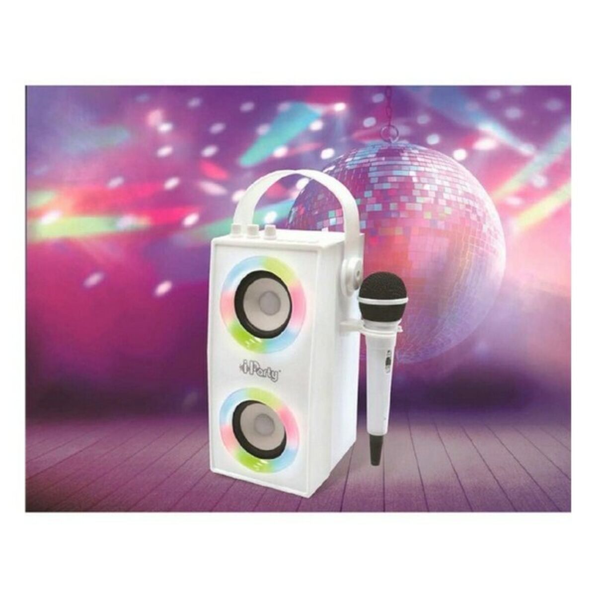 imagem de Altifalante Portátil iParty Lexibook BTP180Z Bluetooth Branco3