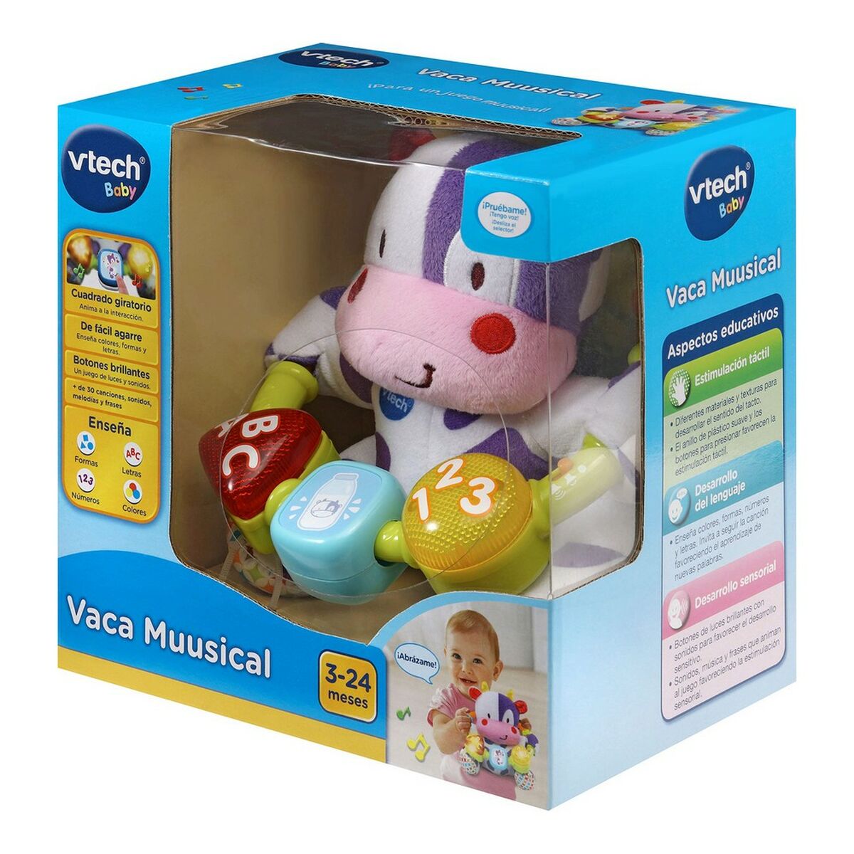 imagem de Peluche Musical Vtech 166022 Vaca3