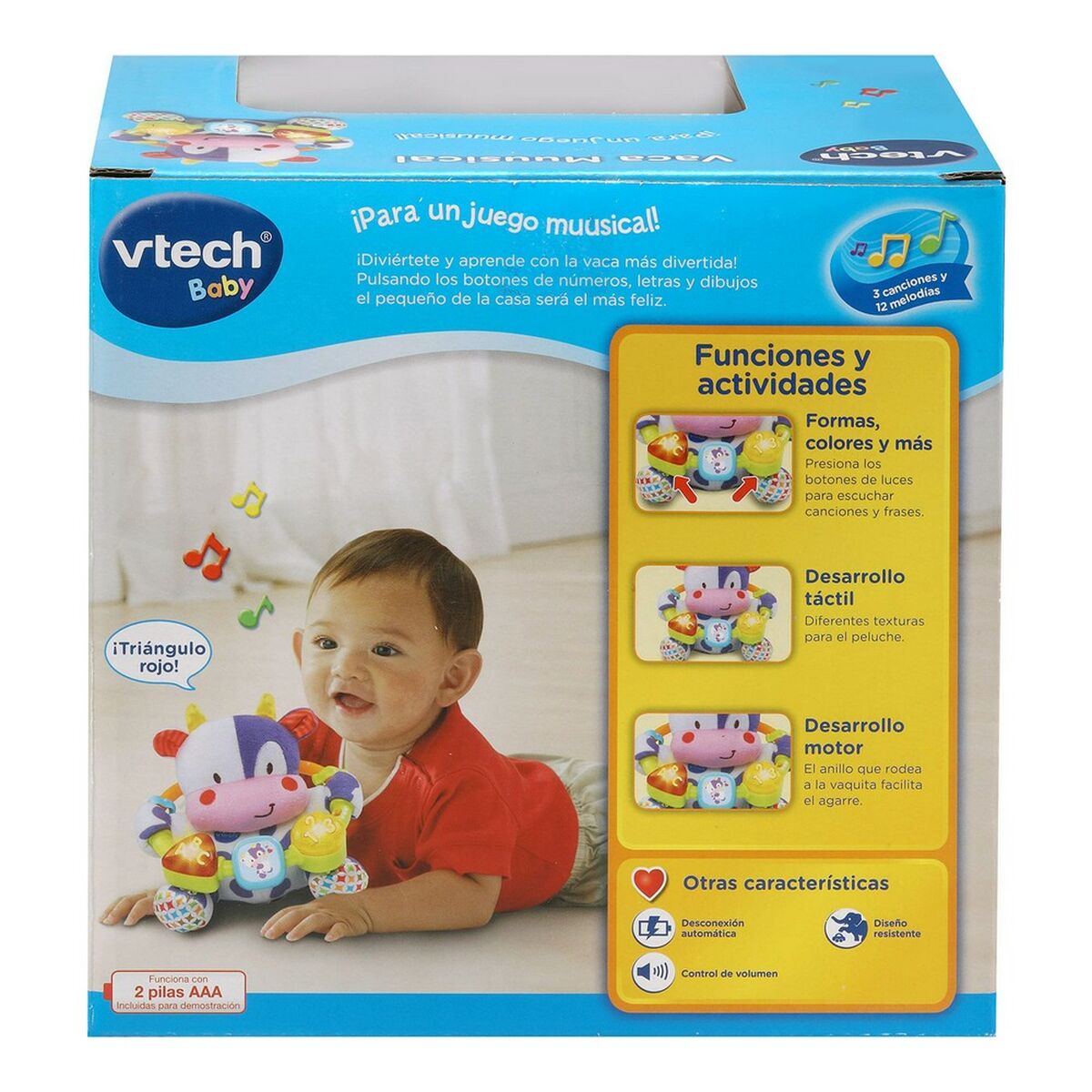 imagem de Peluche Musical Vtech 166022 Vaca4