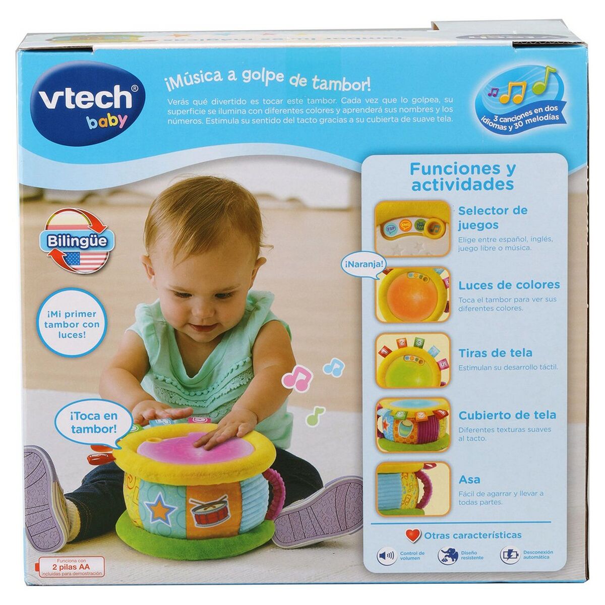 imagem de Brinquedo Interativo Vtech Baby Tambor (ES-EN)4