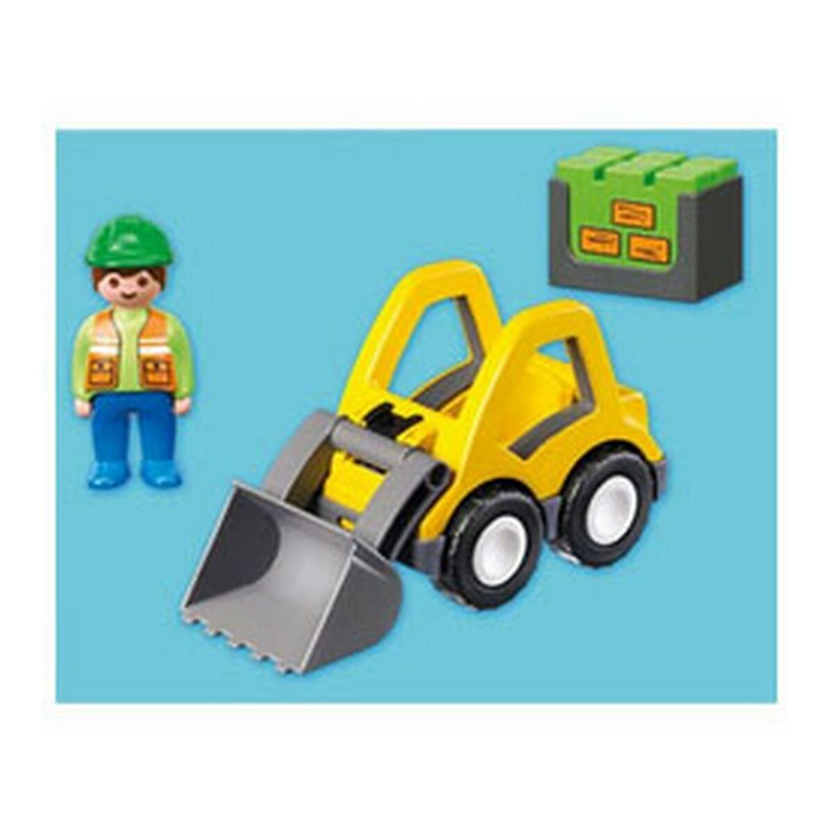 imagem de Playset Playmobil 1,2,3 Shovel 67752