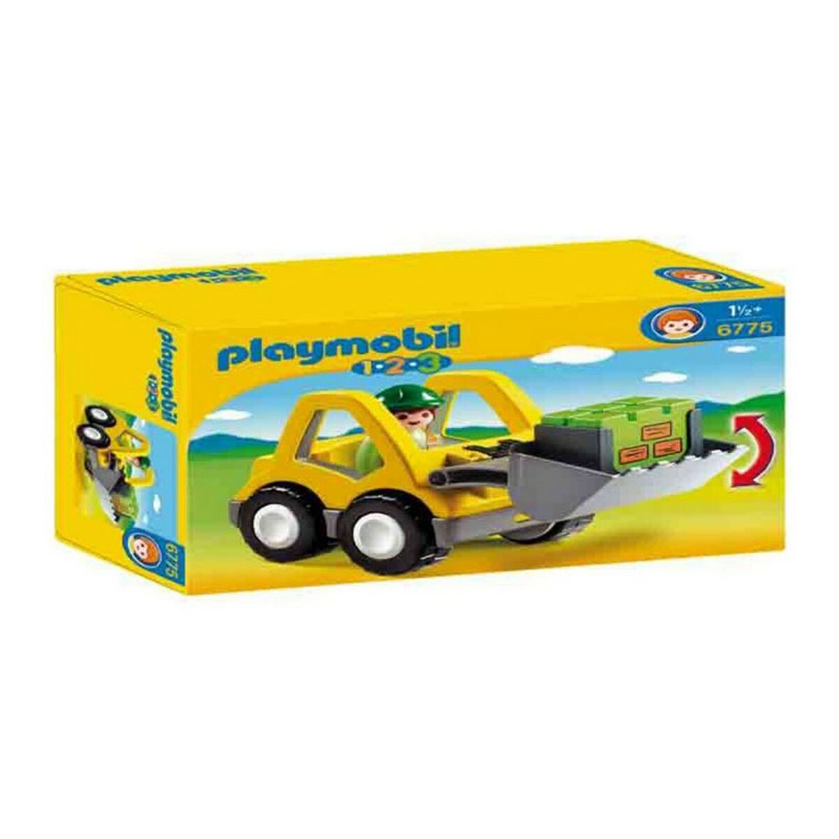 imagem de Playset Playmobil 1,2,3 Shovel 67753