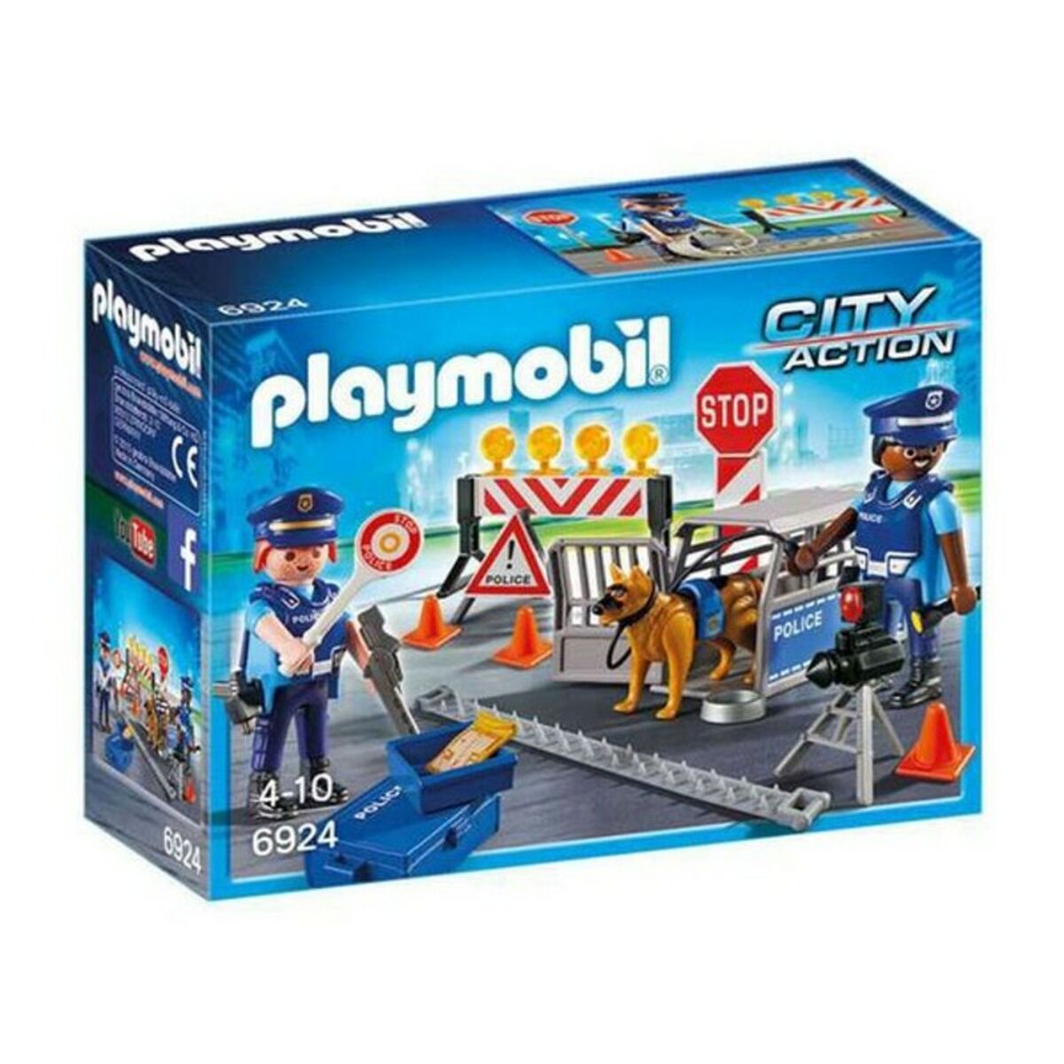 Playmobil - Playset City Action Police Playmobil 6924