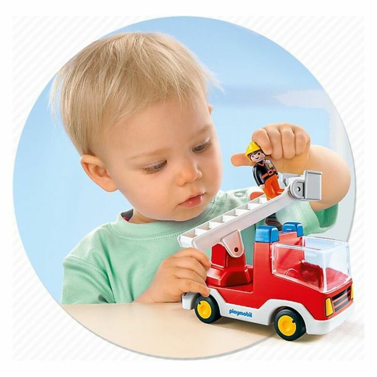 imagem de Playset 1.2.3 Fire Truck Playmobil 69673