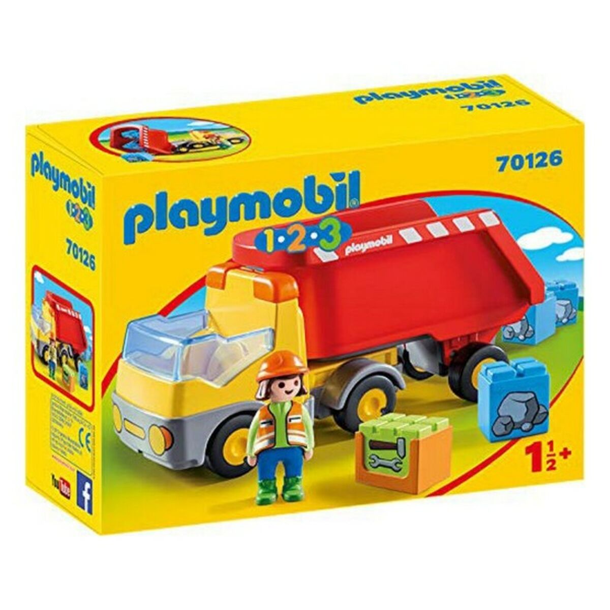 imagem de Playset 1.2.3 Construction Playmobil 70126 (6 pcs)1