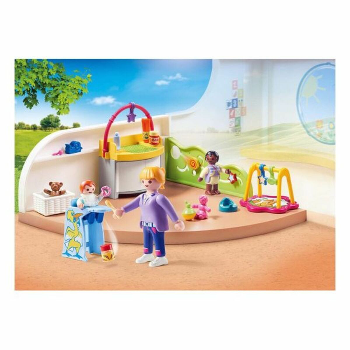 imagem de Playset City Life Baby Room Playmobil 70282 (40 pcs)2