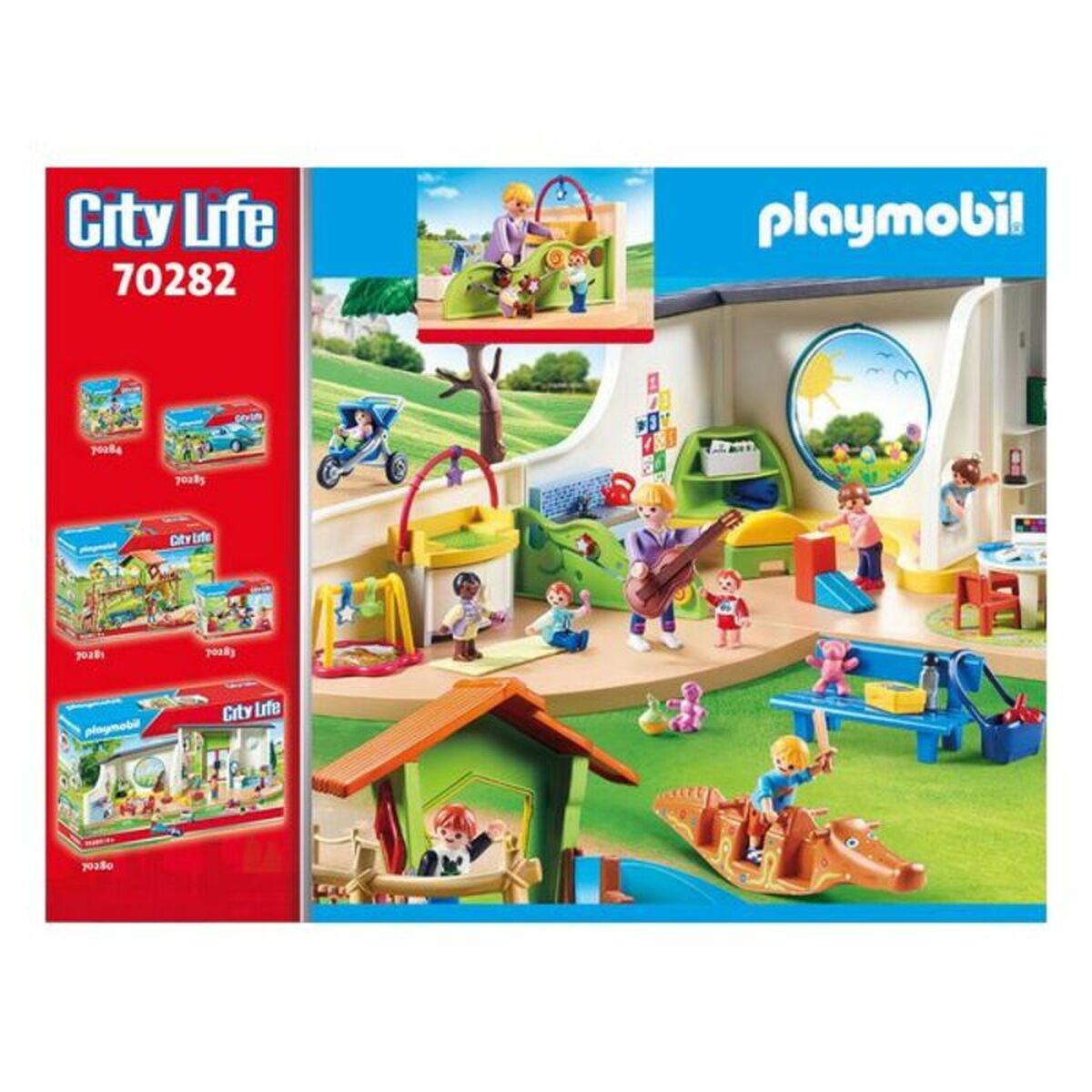 imagem de Playset City Life Baby Room Playmobil 70282 (40 pcs)3