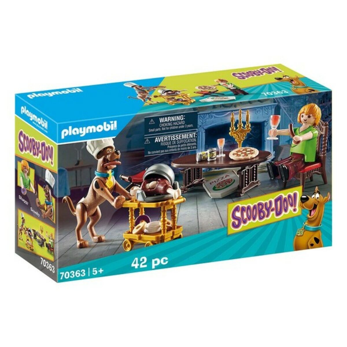 imagem de Playset Scooby-Doo! Shaggy Playmobil 70363 (42 pcs)1