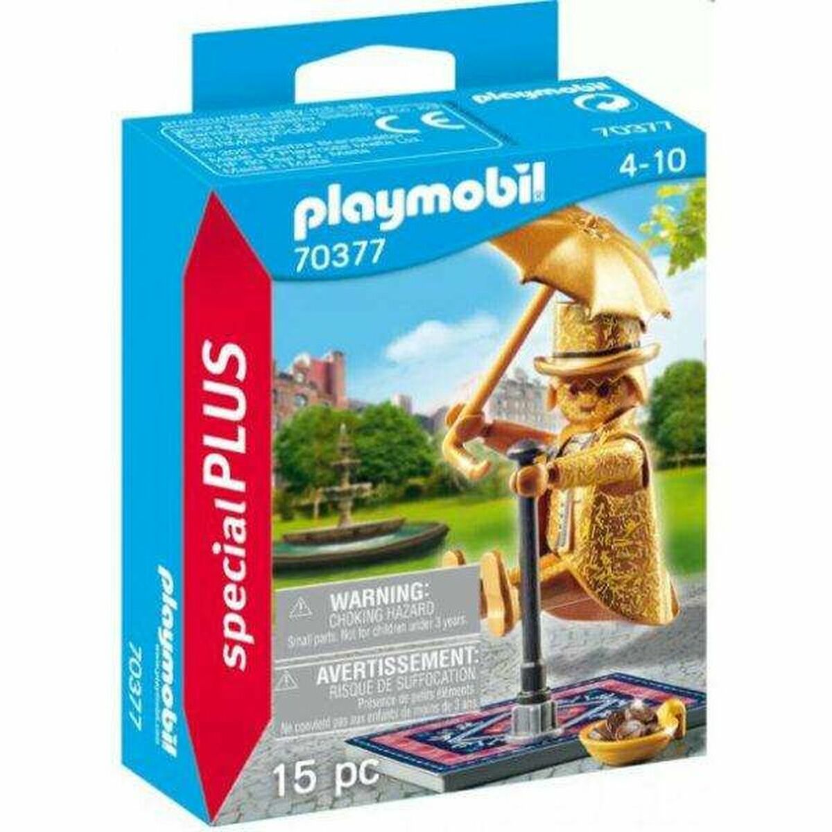 Playmobil - Figura articulada Playmobil Special Plus Street Artist 70377 (15 pcs)