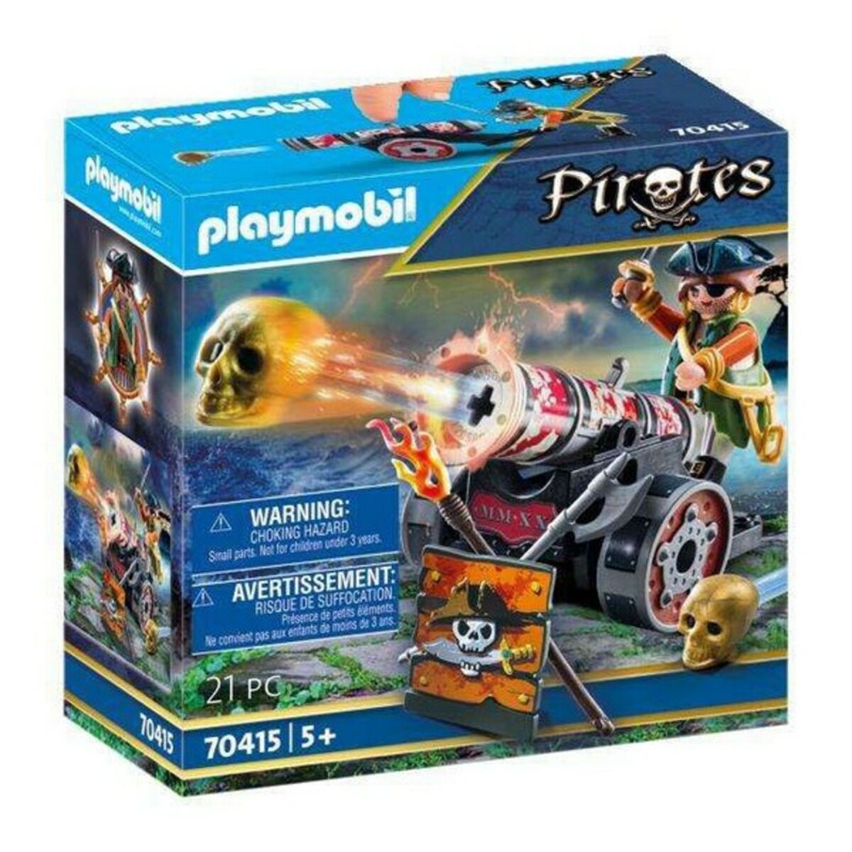 Playmobil - Playset Pirates Playmobil 70415 (21 pcs)