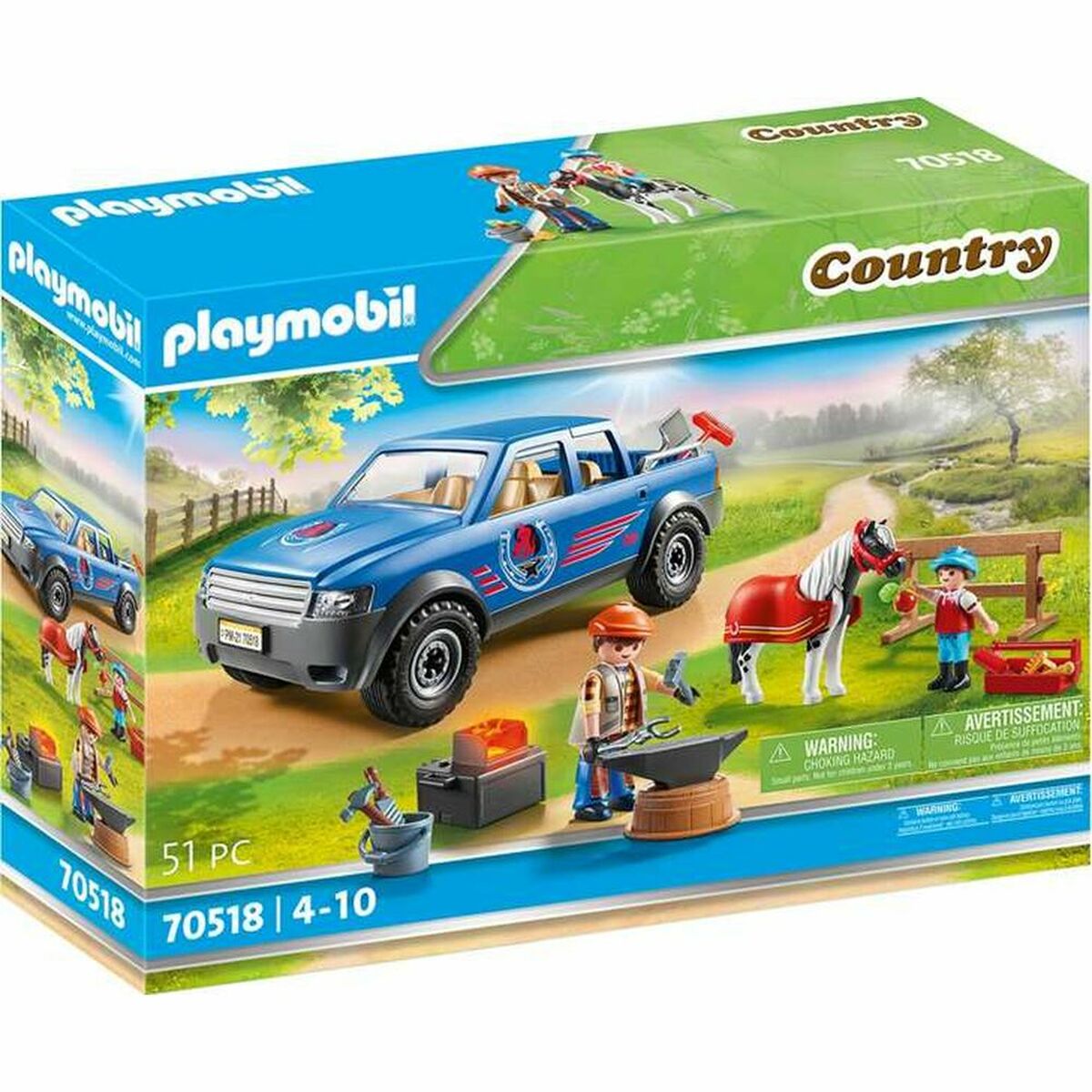 Playmobil - Playset Playmobil Country Herrador 70518