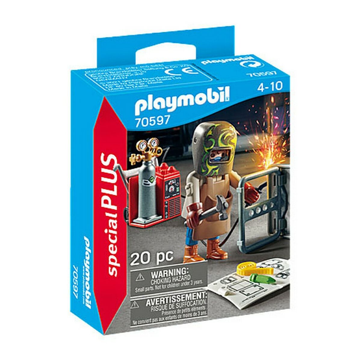 imagem de Playset Playmobil Special Plus Welder with equipment 705971