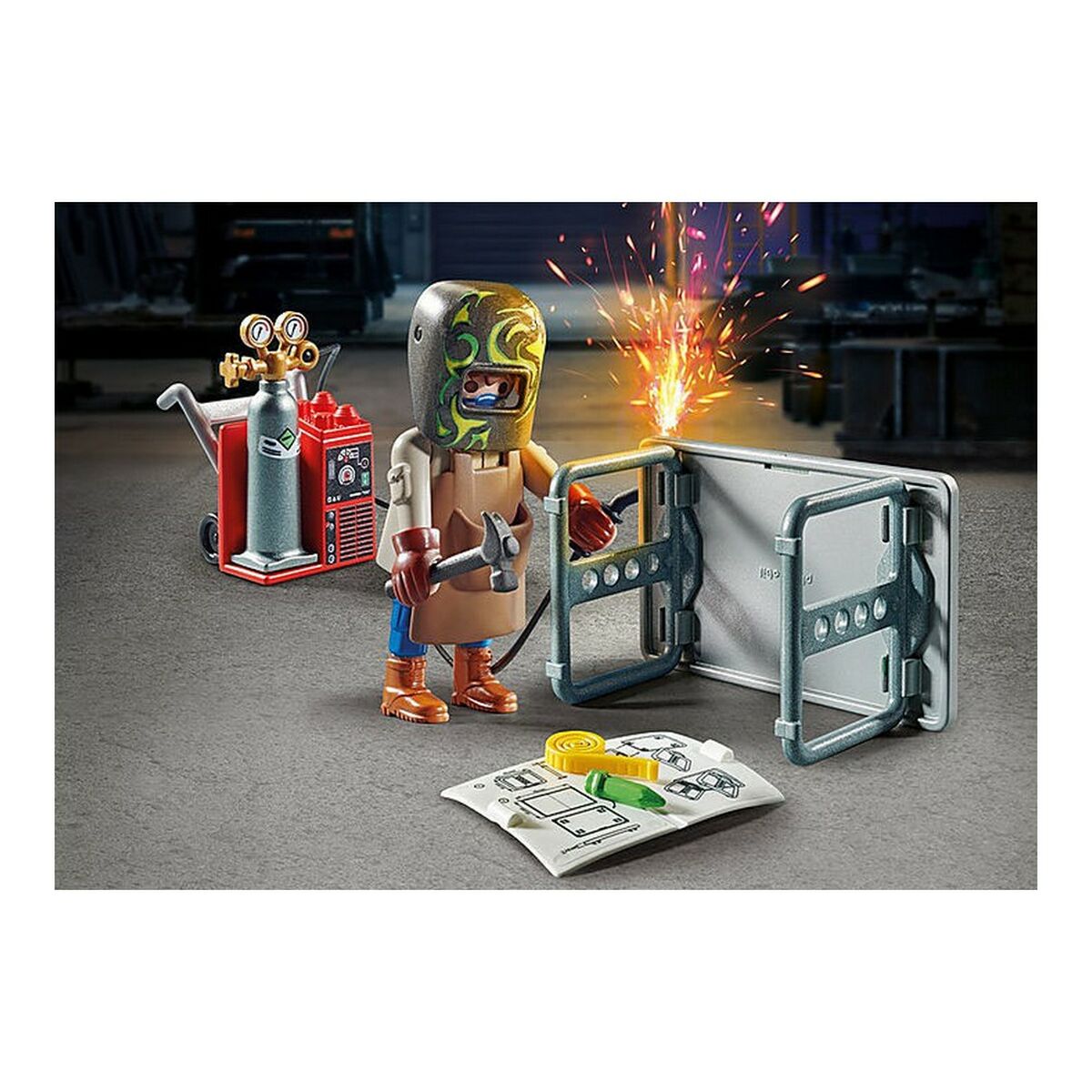 imagem de Playset Playmobil Special Plus Welder with equipment 705973