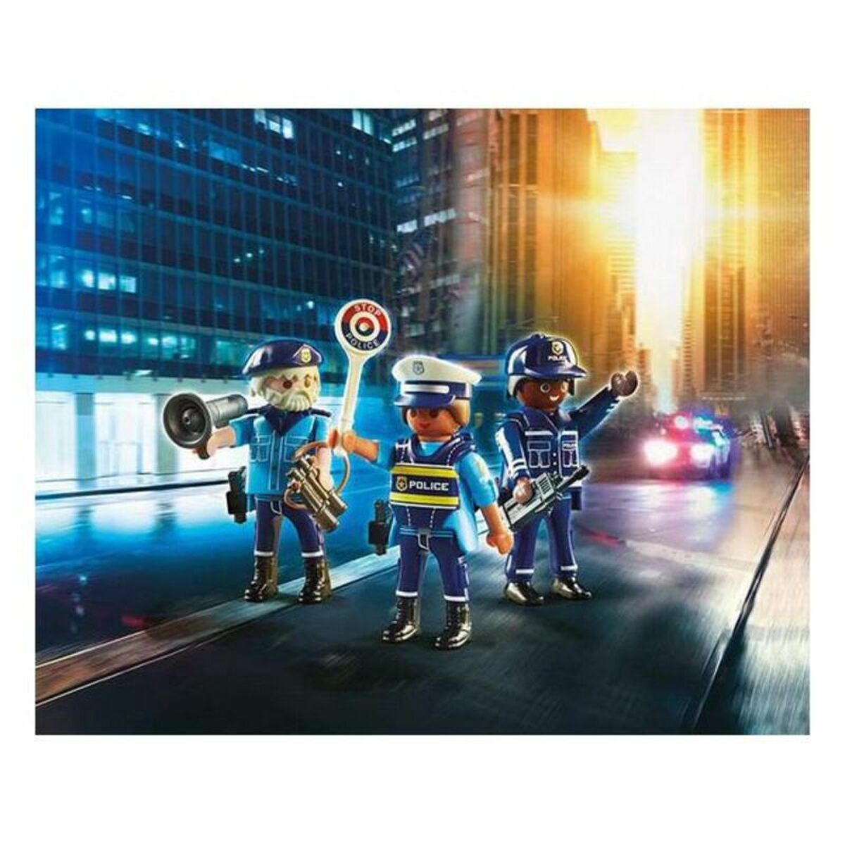 imagem de Playset  City Action Police Figures Set Playmobil 70669 (18 pcs)2