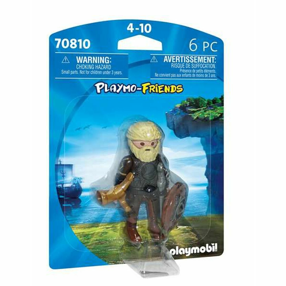 Playmobil - Figura articulada Playmobil Playmo-Friends 70810 Viking Homem (6 pcs)