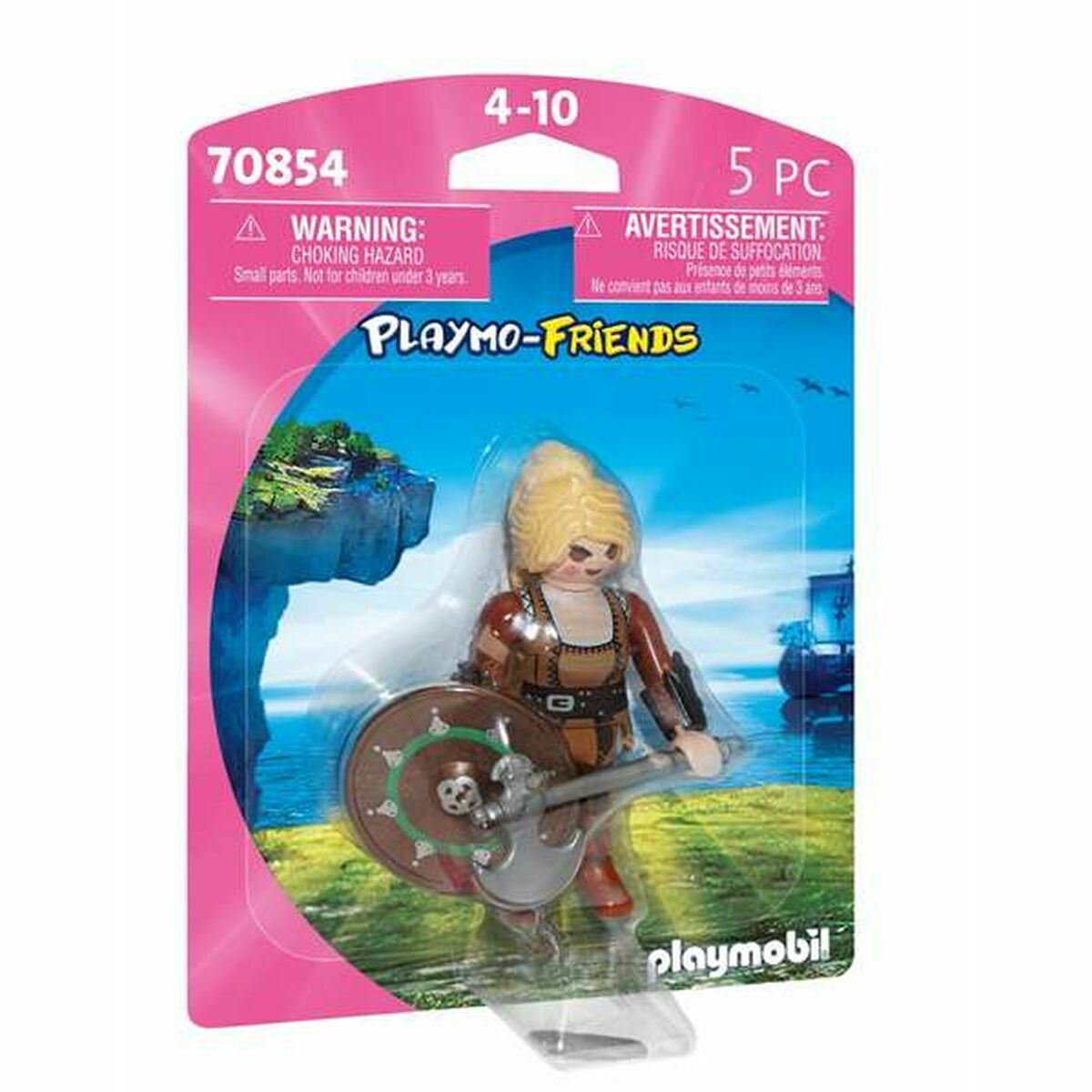 Playmobil - Figura articulada Playmobil Playmo-Friends 70854 Viking Mulher (5 pcs)