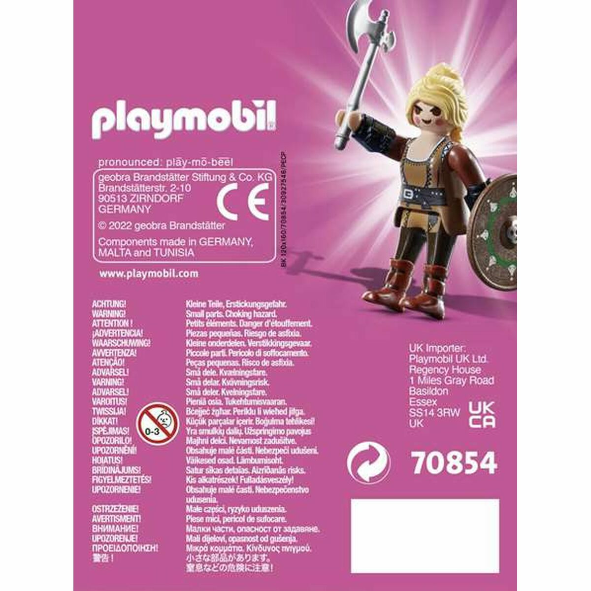 imagem de Figura articulada Playmobil Playmo-Friends 70854 Viking Mulher (5 pcs)4