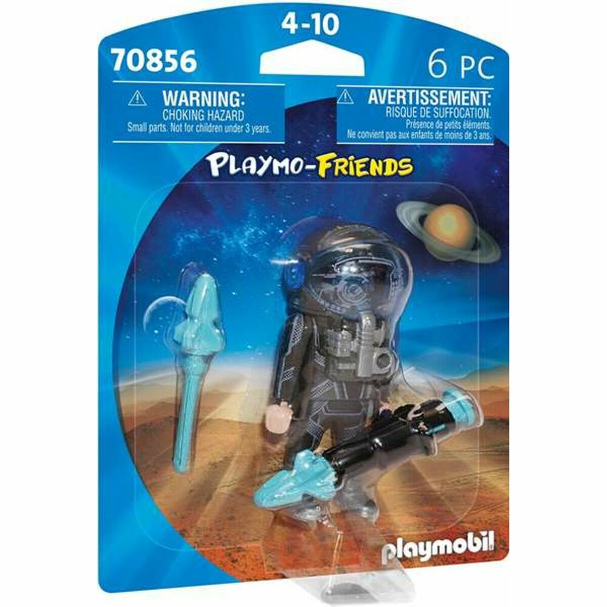 Playmobil - Figuras Playmobil Playmo-Friends Soldado Espacial 70856 (6 pcs)