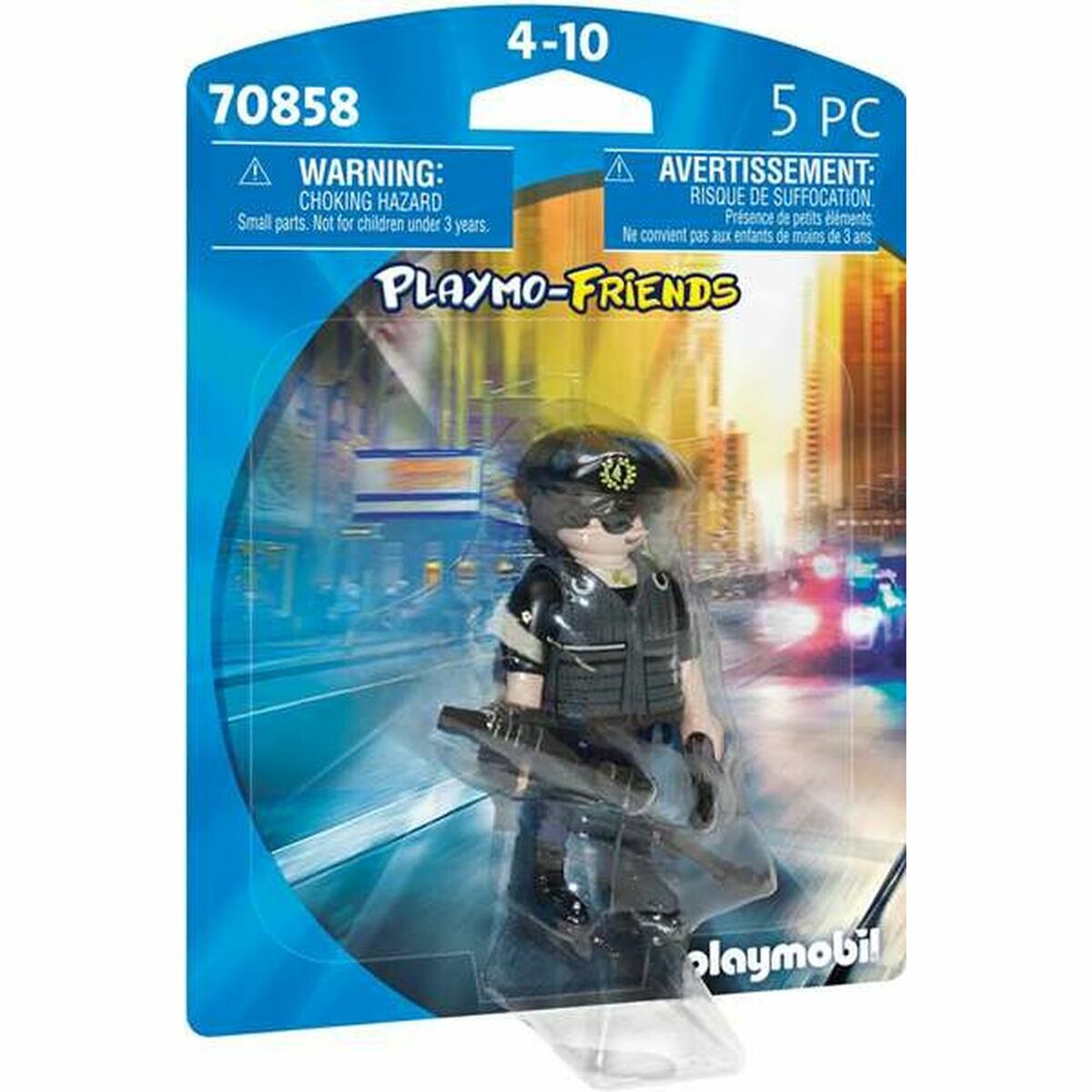 imagem de Figura articulada Playmobil Playmo-Friends 70858 Polícia (5 pcs)1