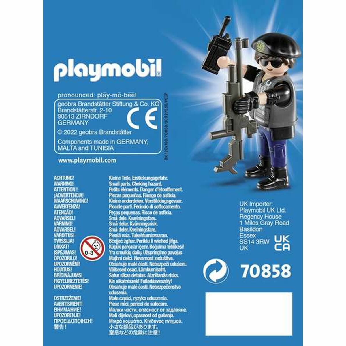 imagem de Figura articulada Playmobil Playmo-Friends 70858 Polícia (5 pcs)4