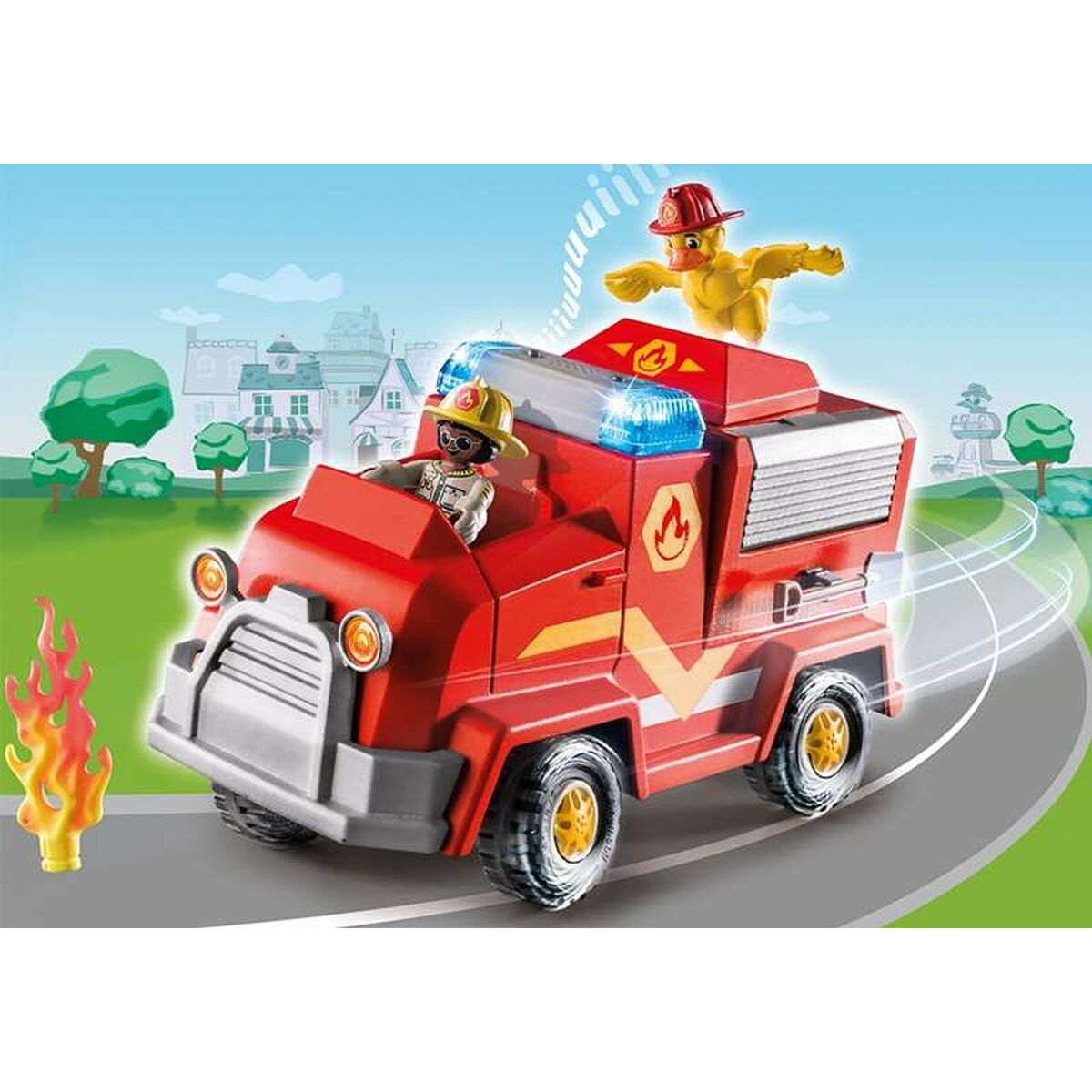 imagem de Playset Playmobil Duck on Call Fire Department Emergency Vehicle2