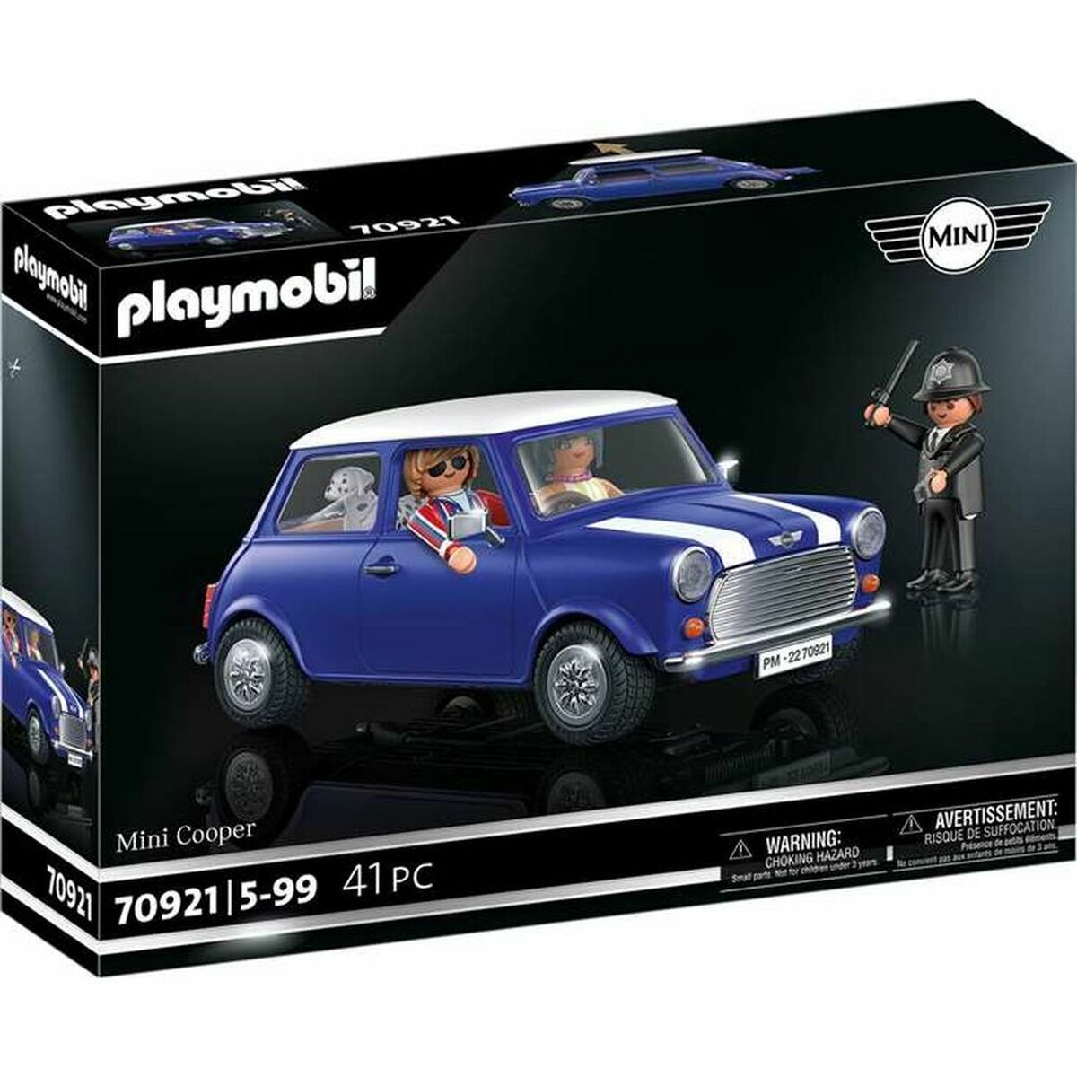 Playmobil - Playset Playmobil Mini Cooper 70921 (41 pcs)