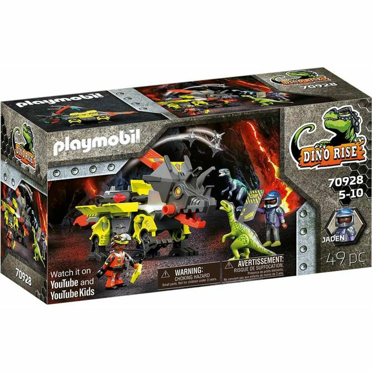 Playmobil - Playset Playmobil Dino Rise Robo-Dino Combat Machine 70928