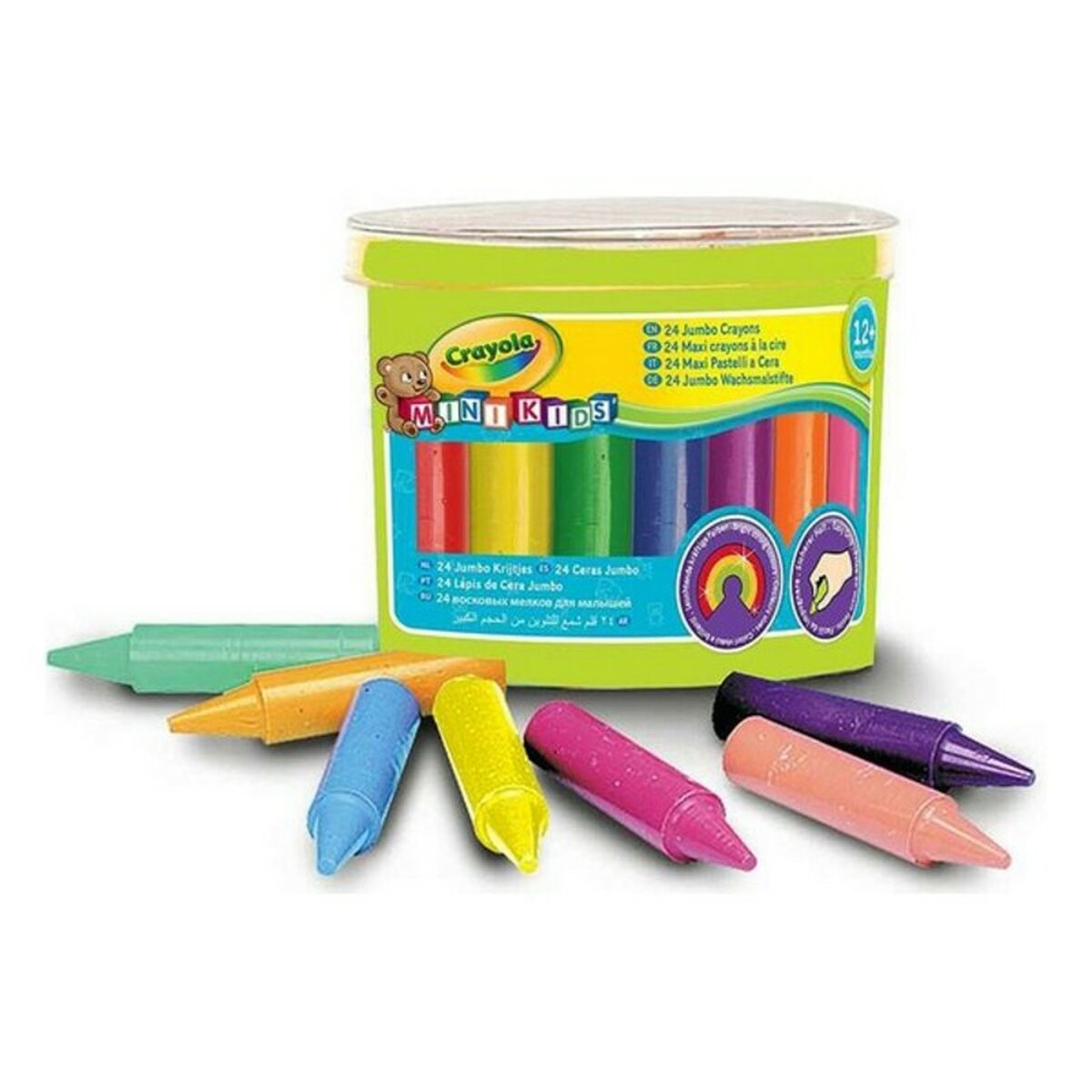 imagem de Ceras de cores Crayola 2.0784 Lavável Multicolor (24 pcs)5