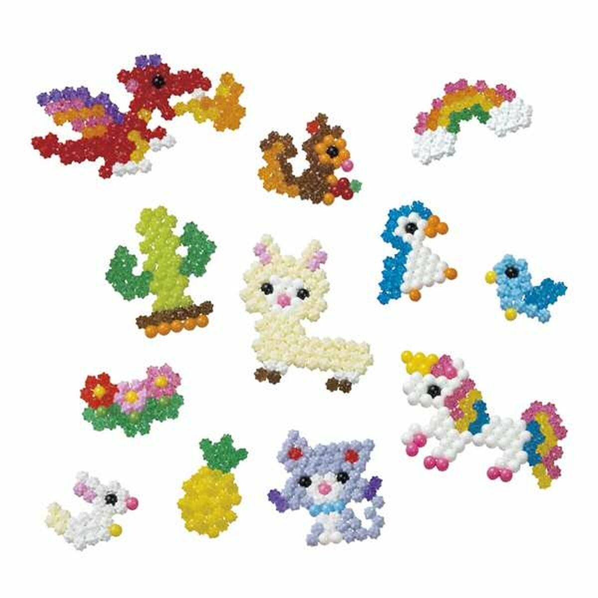 imagem de Missangas Aquabeads Multicolor 1000 Peças5