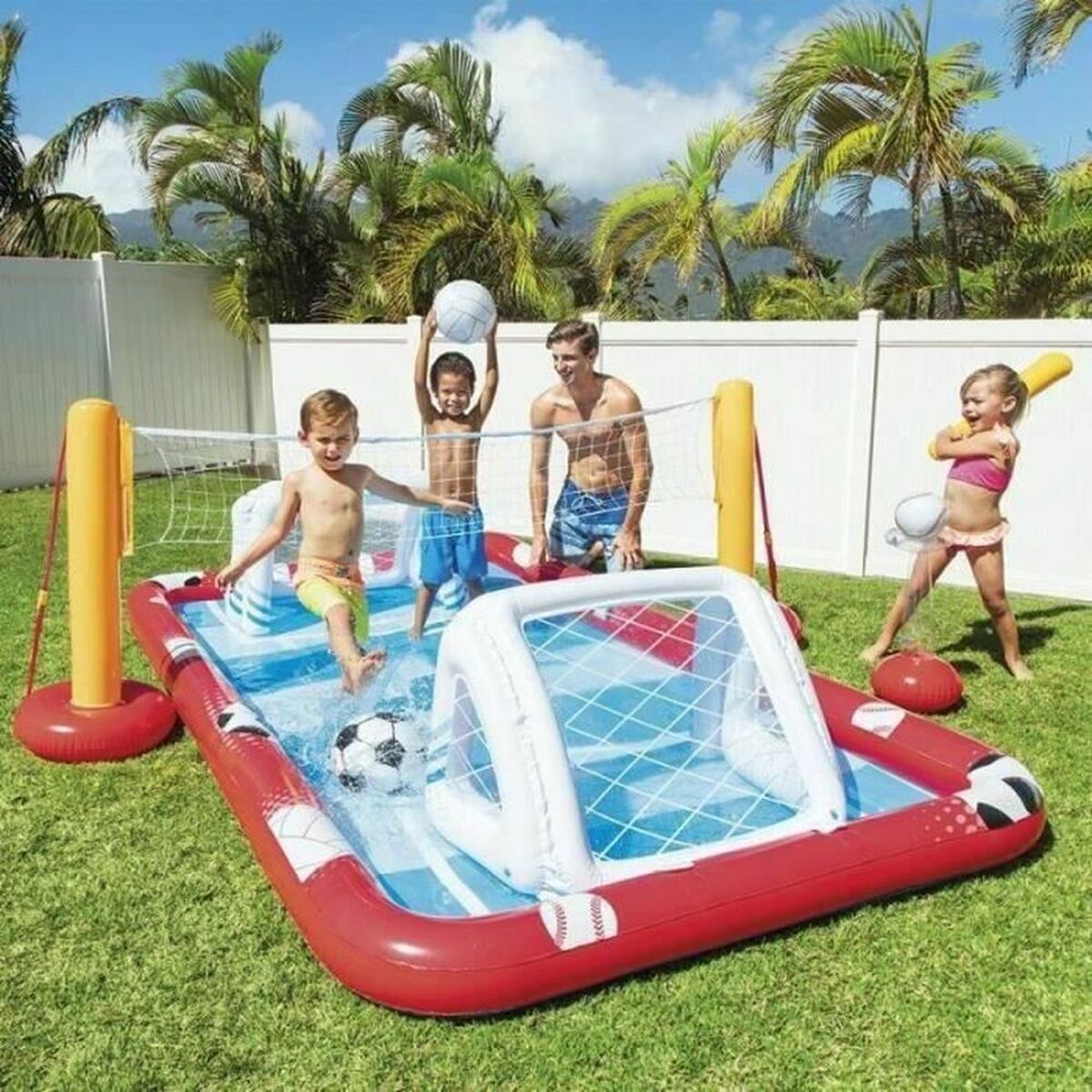 imagem de Piscina Insuflável para Crianças Intex 57147NP 470 L 325 x 267 x 102 cm (325 x 267 x 102 cm)2