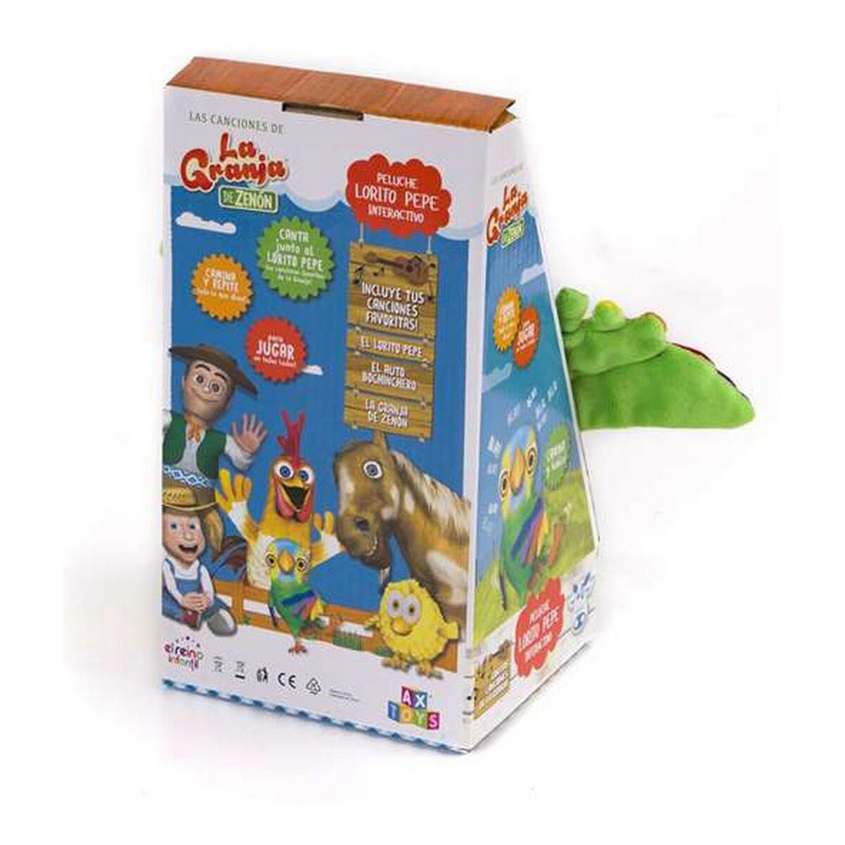 imagem de Brinquedo Interativo Bandai 80020 34 x 17 x 13 cm Lorito Pepe3