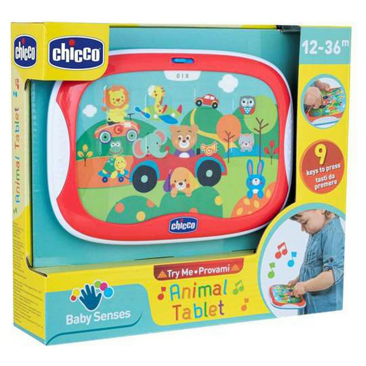 imagem de Tablete Interativo Infantil Chicco (3 Unidades)2