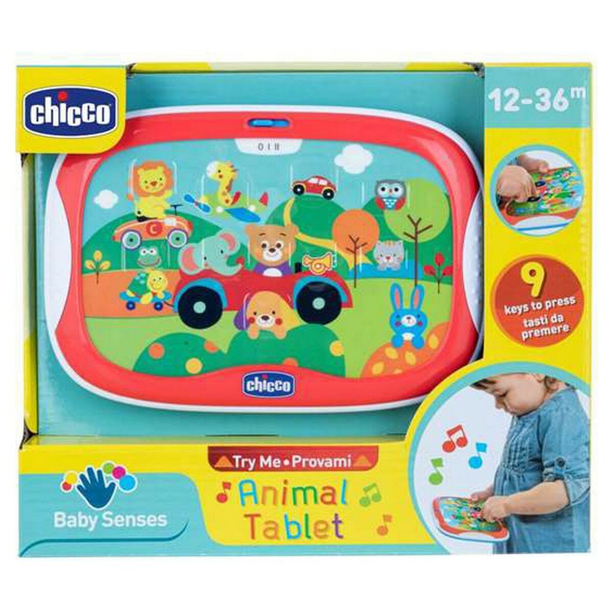 imagem de Tablete Interativo Infantil Chicco (3 Unidades)4