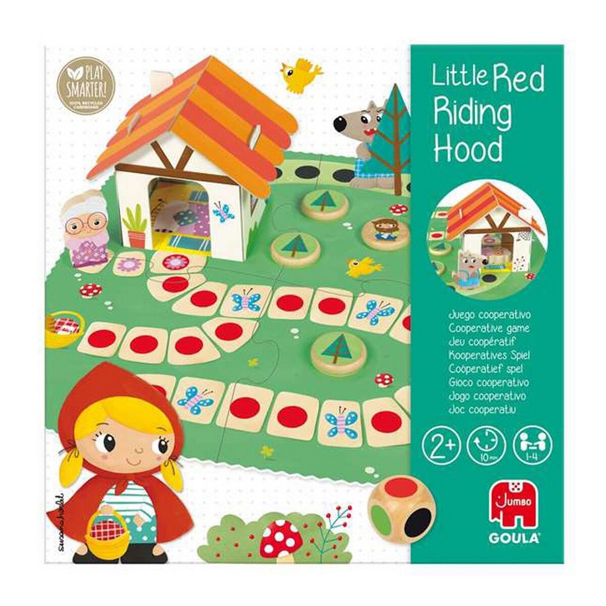 Goula - Jogo Educativo Goula Little Red Ridding Hood 9 Peças