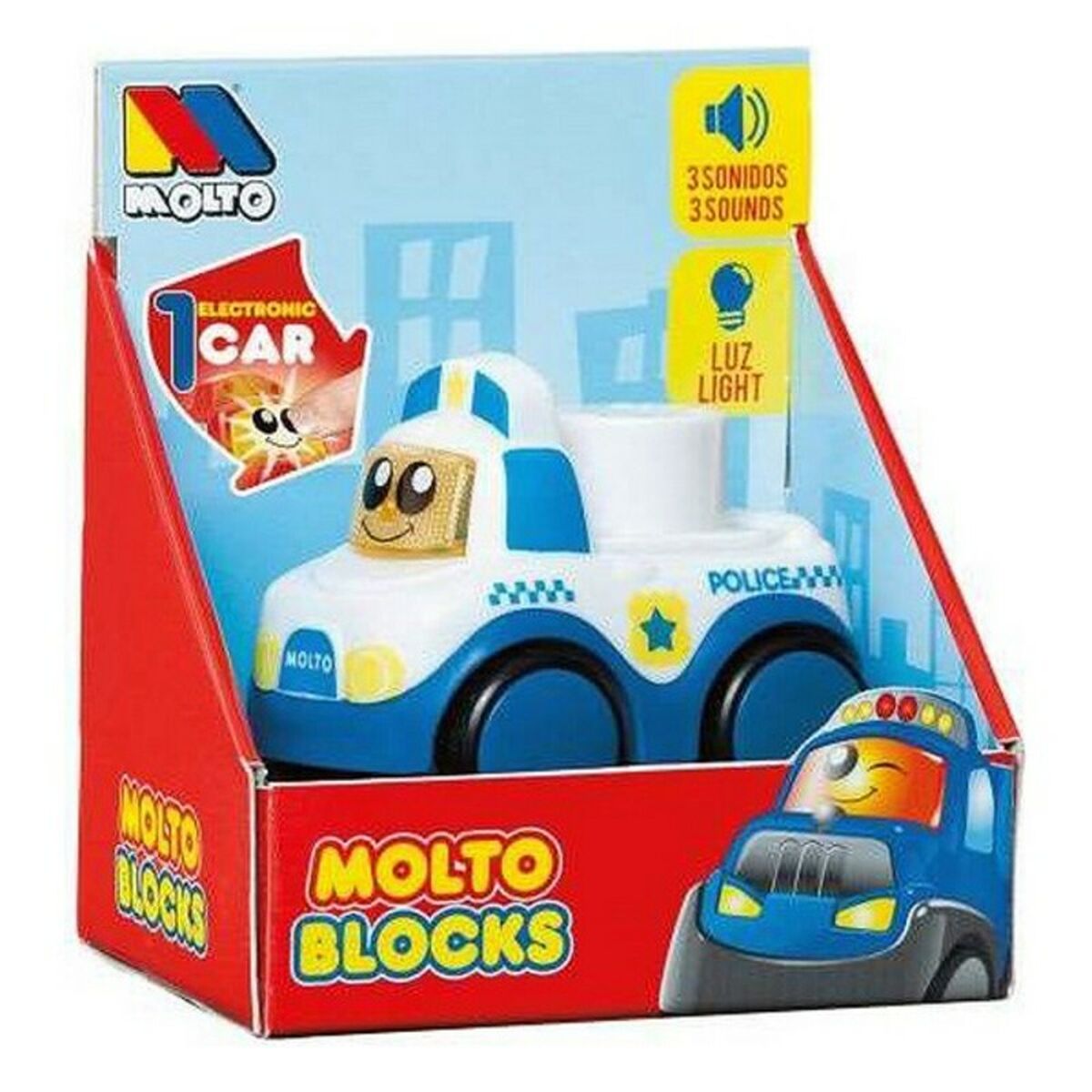 Moltó - Carro com Luz e Som Moltó 19450