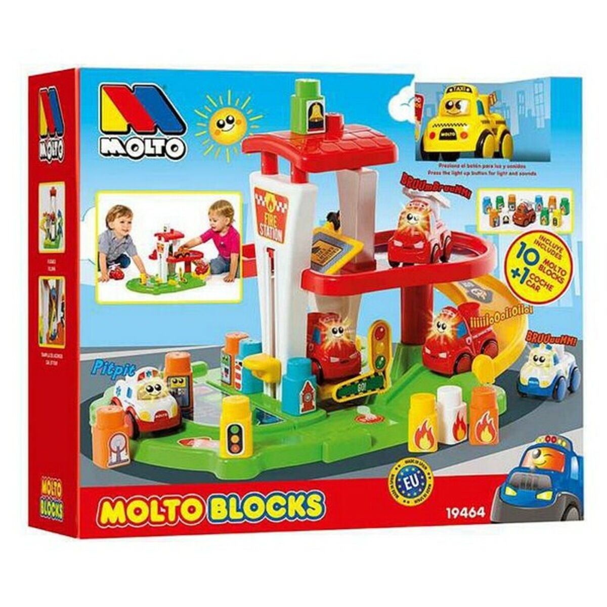 Moltó - Playset Fire Station Moltó