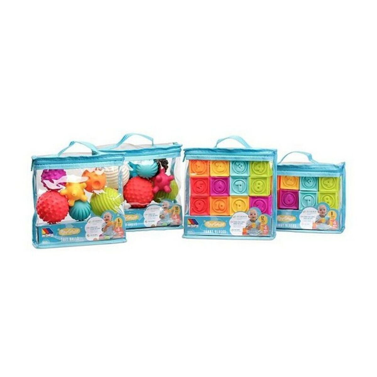 Moltó - Jogo de Construção Moltó Play&Sense Soft Balls (ES) (10 pcs)