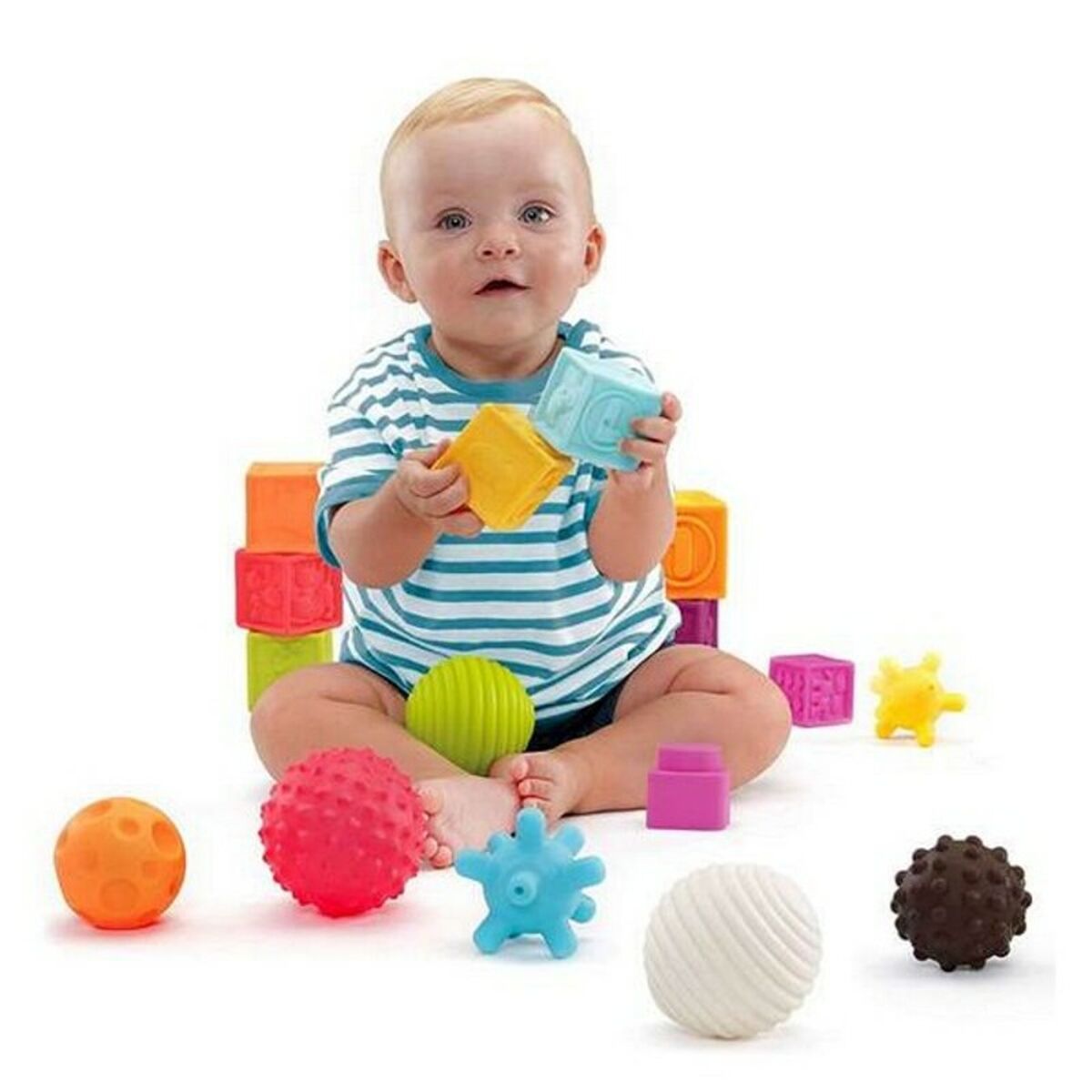 imagem de Jogo de Construção Moltó Play&Sense Soft Balls (ES) (10 pcs)3