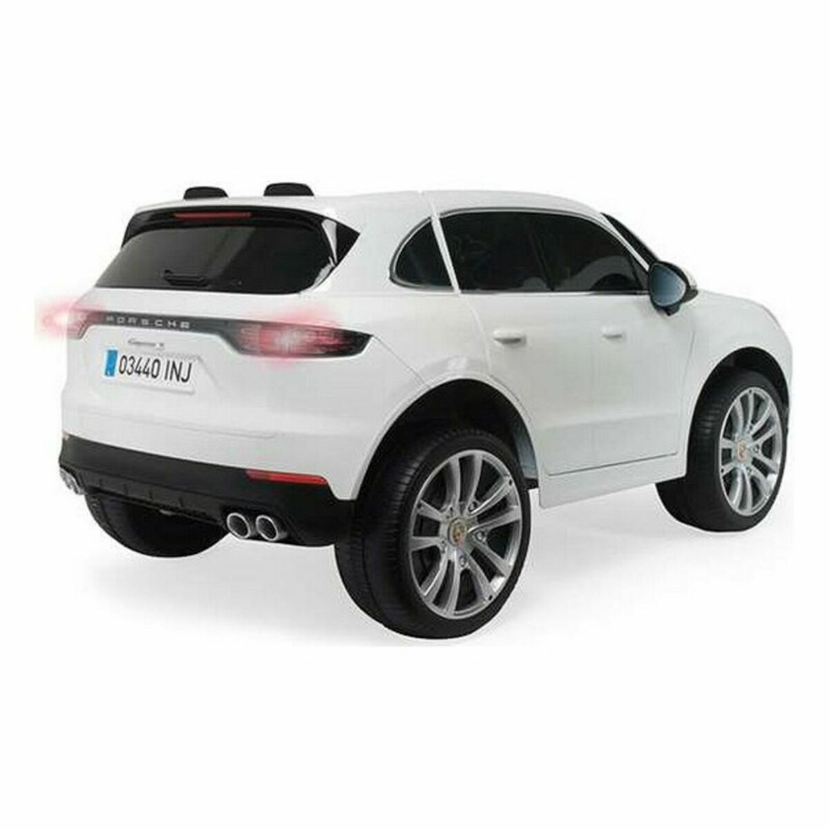 imagem de Carro elétrico para crianças Injusa Porsche Cayenne 12V Branco (134 x 81,5 x 58 cm)2