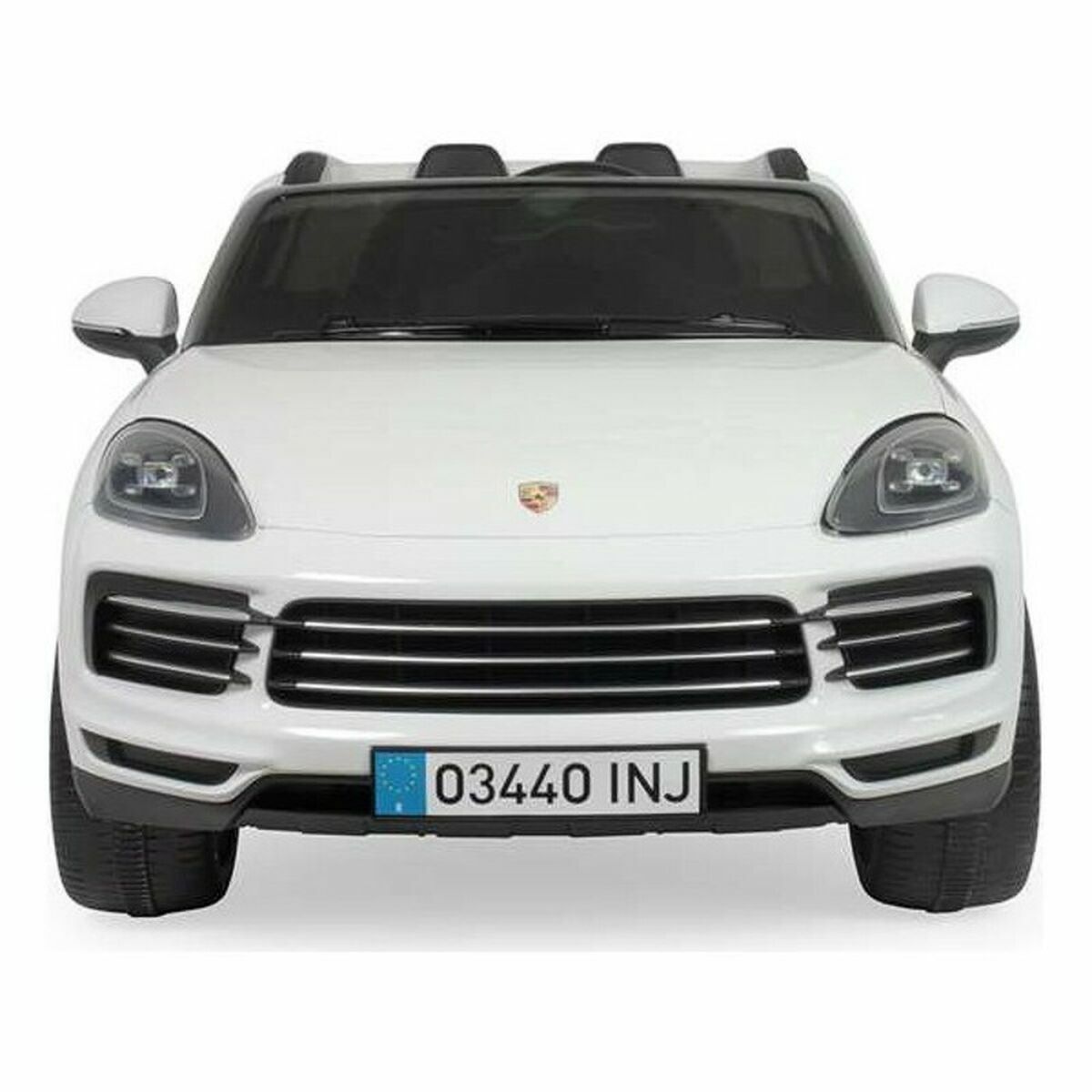 imagem de Carro elétrico para crianças Injusa Porsche Cayenne 12V Branco (134 x 81,5 x 58 cm)5